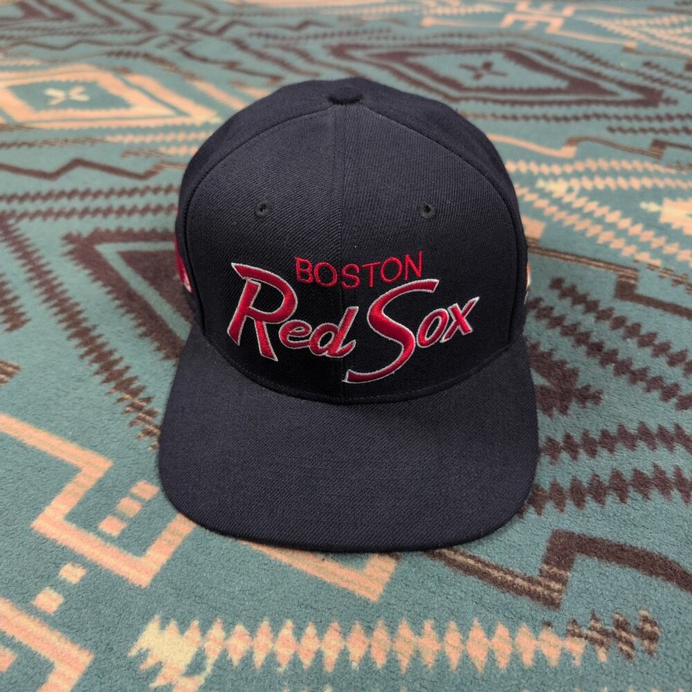 Vintage Team Nike Boston Red Sox Snapback Hat OS Cooperstown Collection MLB